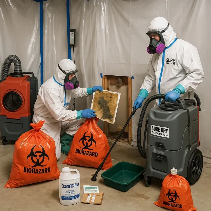 Contaminated Water Handling Protocols process in Norcross, GA